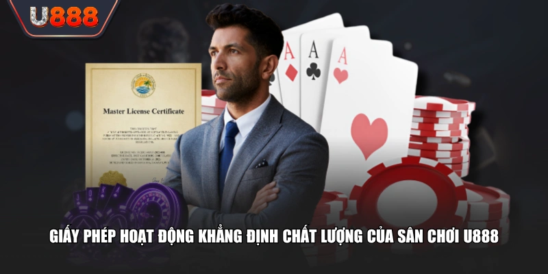 Giấy Phép Hoạt Động Bảo Chứng Cho Thương Hiệu U888 Đẳng Cấp 3 Giấy phép hoạt động khẳng định chất lượng của sân chơi U888
